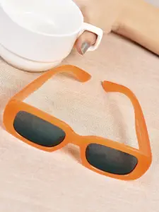 DressBerry Women Orange Wayfarer Sunglasses with UV Protected Lens DBSG-04-OR