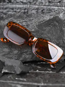 DressBerry Women Orange Wayfarer Sunglasses with UV Protected Lens DBSG-04-TG