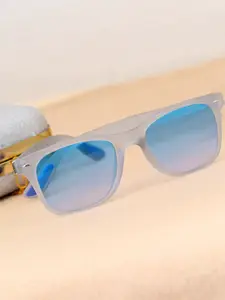DressBerry Women Blue Wayfarer Sunglasses with UV Protected Lens DBSG-10-BL2