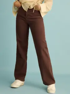 FREAKINS Women High-Rise Cotton Jeans