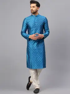 Latest Chikan Garments Woven Design Chikankari Straight Kurta with Churidar