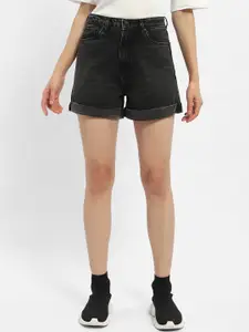 Madame Women Pure Cotton Denim Shorts