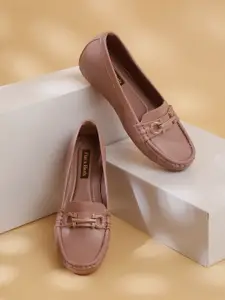 Flat n Heels Women Round Toe Slip-On Loafers