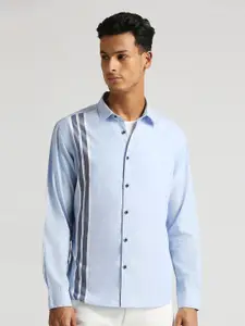 Pepe Jeans Vertical Striped Pure Cotton Casual Shirt