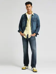 Pepe Jeans Linen Chambray Weave Casual Shirt