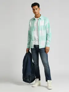 Pepe Jeans Checked Long Sleeves Pure Cotton Twill Casual Shirt