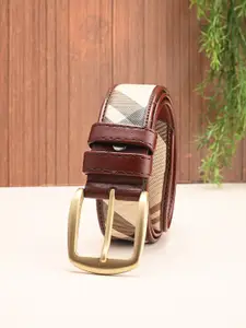 BuckleUp Men Printed Formal Belt