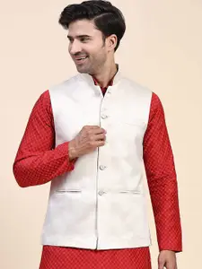 Aanys Culture Printed Nehru Jacket