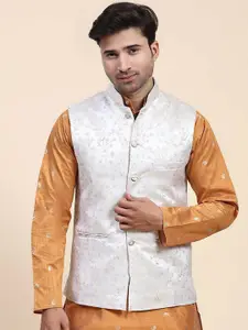 Aanys Culture Printed Nehru Jacket