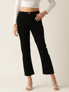 PARIS HAMILTON Straight Fit High-Rise Stretchable Jeans