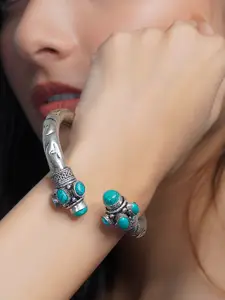 Binnis Wardrobe Silver-Plated Kada Bangle