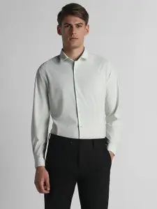 Louis Philippe Sport Striped Slim Fit Opaque Casual Shirt