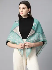 Silk Land Women Printed Scarf