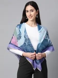 Silk Land Women Printed Scarf
