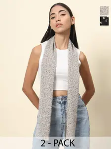 Trend Arrest Pack of 2 Printed Scarves