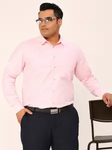 Sztori Plus Size Relaxed Opaque Cotton Formal Shirt