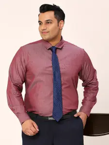 Sztori Plus Size Relaxed Opaque Cotton Formal Shirt