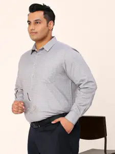 Sztori Plus Size Relaxed Opaque Cotton Formal Shirt