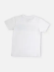 Pepe Jeans Boys Typography Printed Round Neck Pure Cotton T-shirt