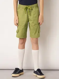 Jack & Jones Junior Boys Mid-Rise Pure Cotton Shorts