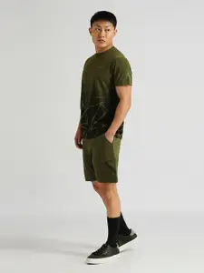 Pepe Jeans Abstract Printed Short Sleeves Cotton Slim Fit T-shirt