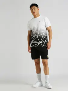 Pepe Jeans Geometric Printed Slim Fit Cotton T-shirt