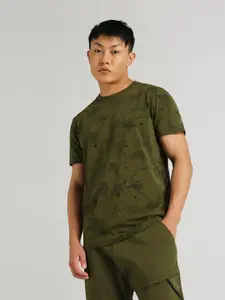 Pepe Jeans Abstract Printed Slim Fit T-shirt