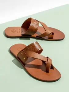 PRIVO by Inc.5 Men Leather Comfort Sandals