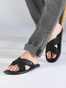 PRIVO by Inc.5 Men Denim Comfort Sandals