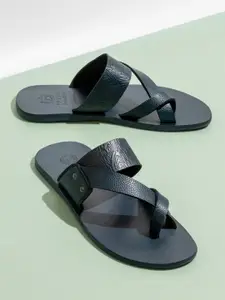 PRIVO by Inc.5 Men Leather Comfort Sandals