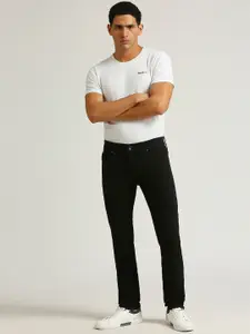 Pepe Jeans Men Slim Fit Mid-Rise Clean Look Stretchable Jeans