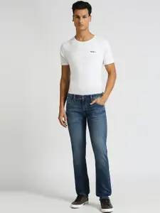Pepe Jeans Men Slim Fit Light Fade Stretchable Jeans