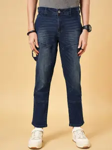 SF JEANS by Pantaloons Men Straight Fit Clean Look Stretchable Jeans
