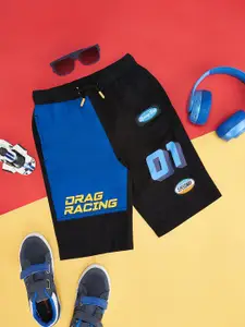 Pantaloons Junior Boys Colourblocked Pure Cotton Shorts
