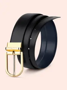 LOUIS STITCH Men Leather Reversible Formal Belt