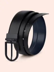 LOUIS STITCH Men Leather Reversible Formal Belt