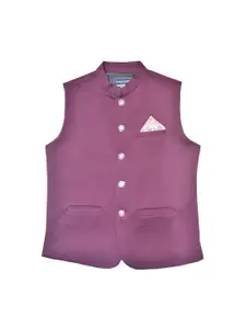 CAVIO Boys Pure Cotton Nehru Jacket