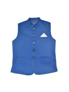 CAVIO Boys Pure Cotton Nehru Jacket