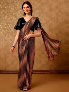 Indian Women Indian Ombre Ready To Wear Saree