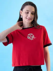 EDRIO Cotton Crop T-Shirt