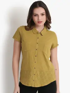 putsum Classic Opaque Cotton Casual Shirt