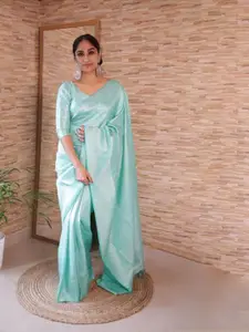 Reeta Fashion Woven Design Zari Saree With Tassels
