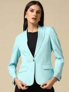 TAHVO Slim Fit Single Breasted Blazer