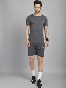 MACK JONNEY Cotton T-Shirt With Shorts