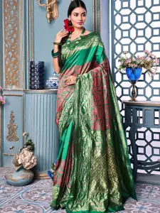 Reeta Fashion Woven Design Ethnic Motifs Zari Saree