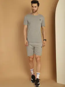 MACK JONNEY Round Neck T-Shirt With Short