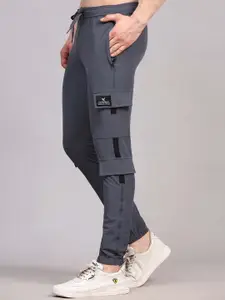 Dpassion Men Rapid-Dry Regular-Fit Running Track Pants