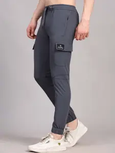 Dpassion Men Rapid-Dry Running Cargo Joggers