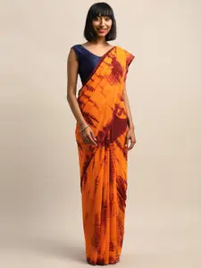 HRITIKA Tie and Dye Printed Saree