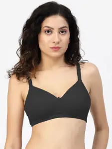 SHYAM SONS FLAIR Full Coverage Lightly Padded Cotton T-shirt Bra With All Day Comfort